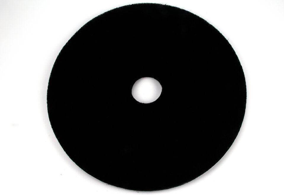 22 inch black burnishing pad with center hole for Sunmax RT50 and RT50AC machines pack of 5