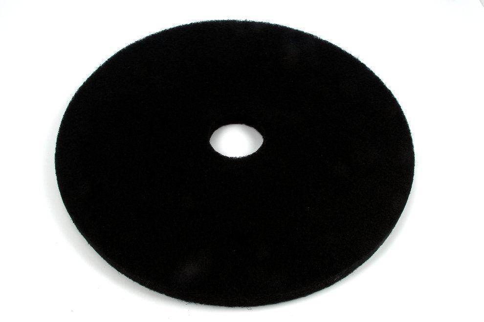 22" black burnishing pad for Sunmax RT50 and RT50AC machines, pack of 5