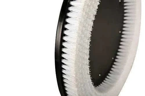 22-inch heavy duty white disk scrub brush for SUNMAX floor scrubbers with durable medium gauge bristles