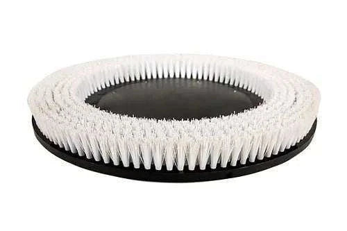 22-inch heavy duty white disk scrub brush for SUNMAX floor scrubbers with durable medium gauge bristles