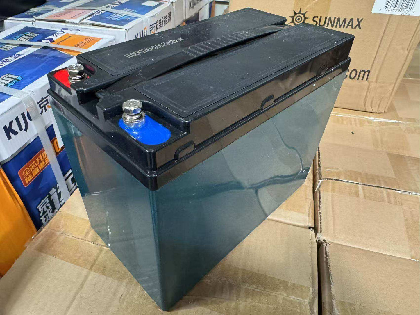 Lead-acid battery for SUNMAX RT15 14 inch floor scrubber, 12V 32Ah or 45Ah capacity options