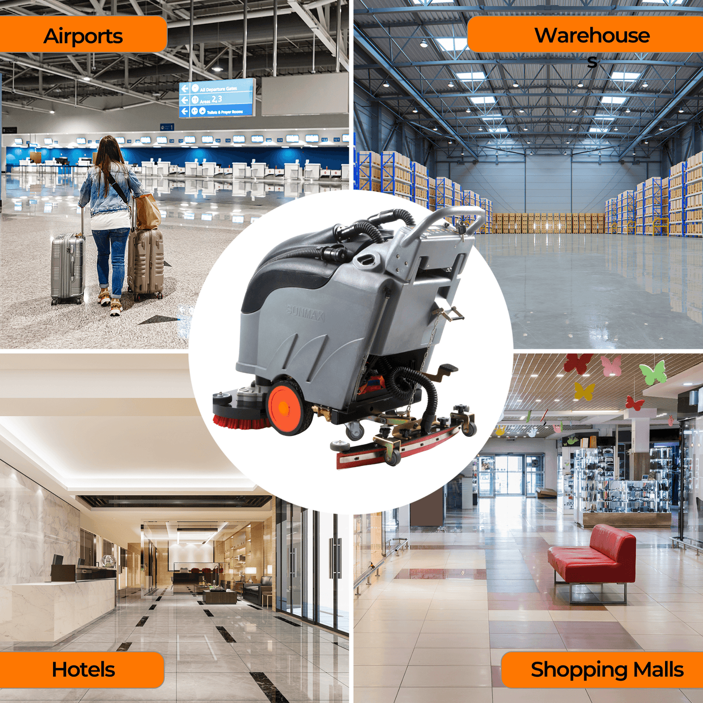 RT50DW Self-Propelled Floor Scrubber