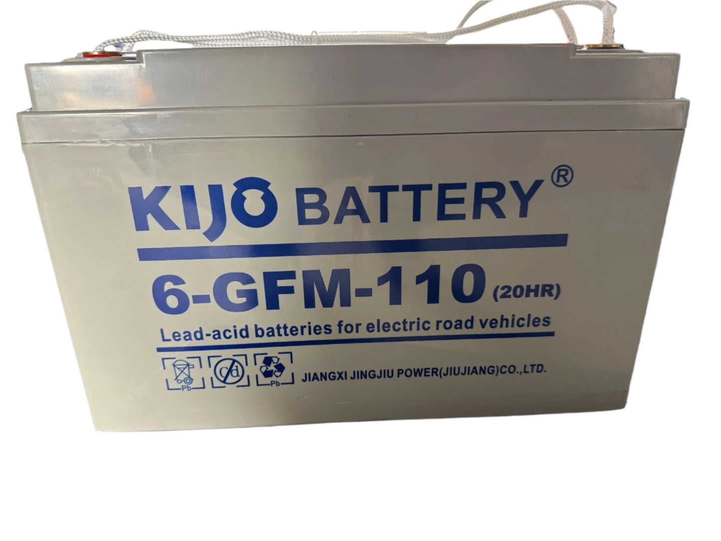 Rechargeable lead-acid batteries for Sunmax RT50 walk-behind floor scrubber dryer, 24V set of 2.