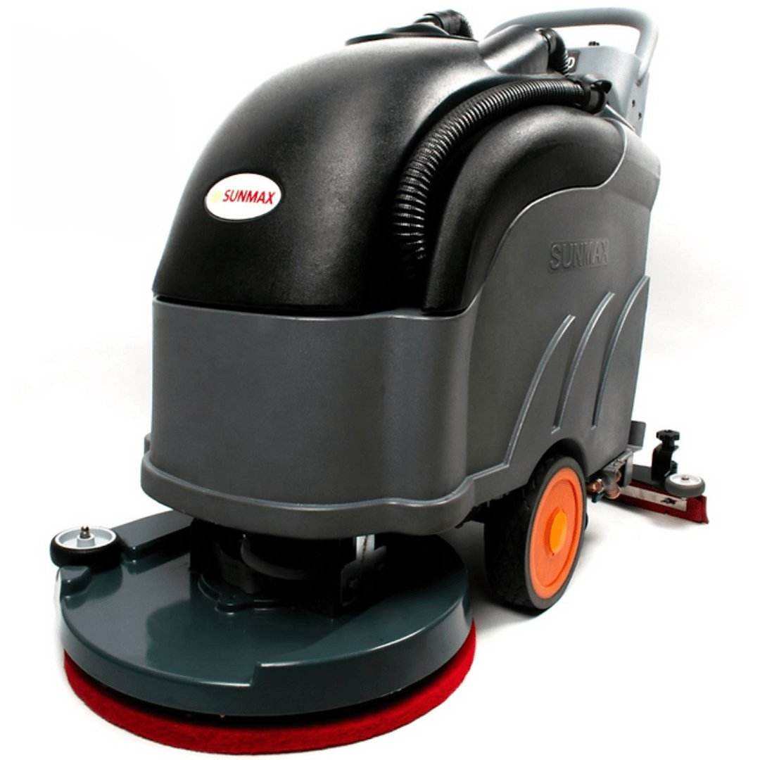 RT50D+ self-propelled battery powered floor scrubber dryer with 22-inch brush and lithium battery