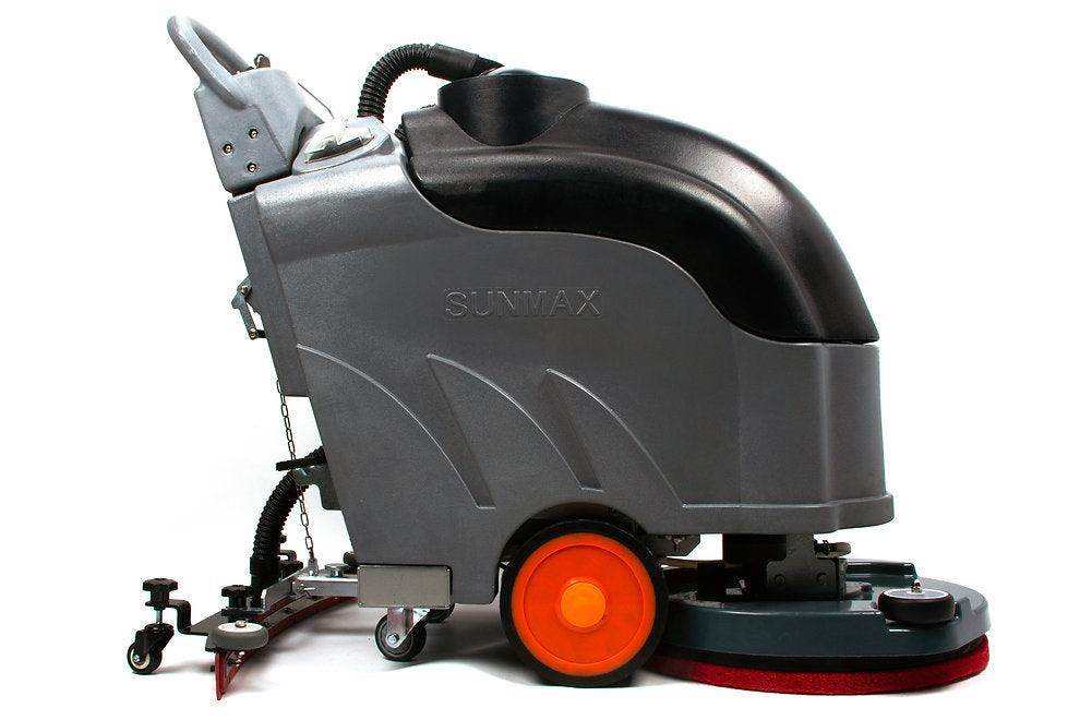 RT50D+ self-propelled battery powered floor scrubber with 22-inch brush and lithium battery