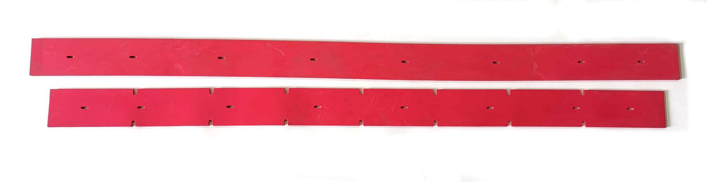 red rubber squeegee blades set for RT120 floor scrubber machines