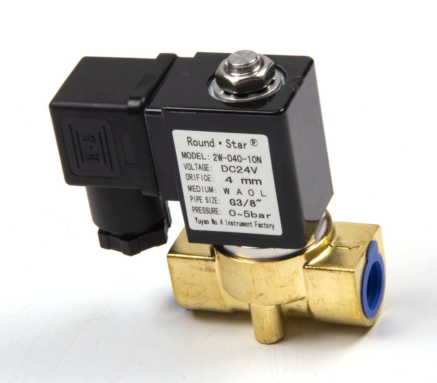 Solenoid valve 2W-040-10N for SUNMAX RT70 RT120 floor scrubbers DC24V 4mm orifice G3/8" pipe size IP65