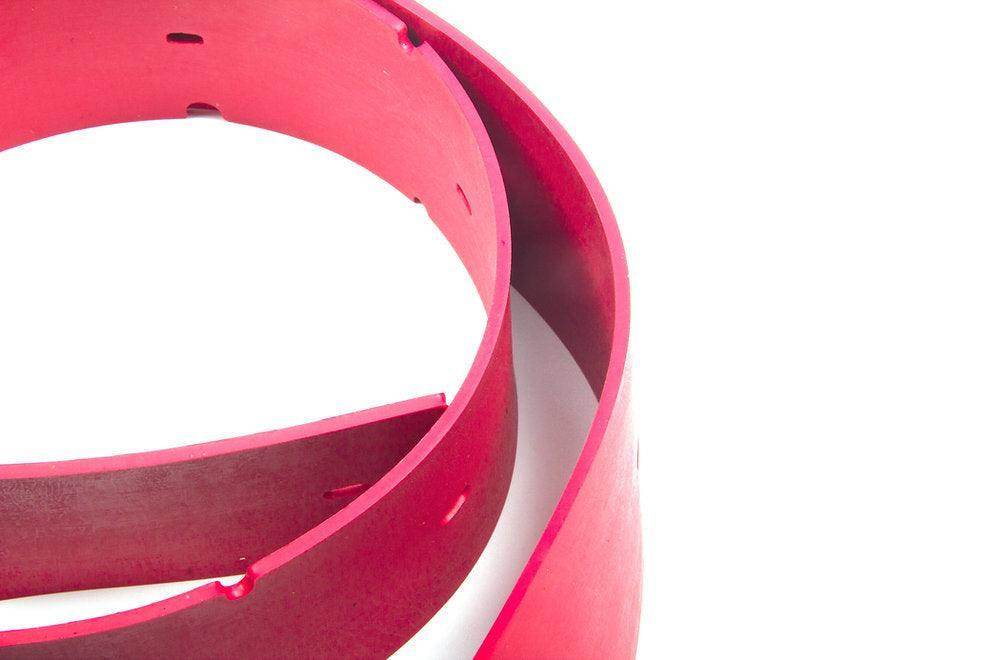 Red squeegee rubber replacement for RT15 floor scrubber machine blades