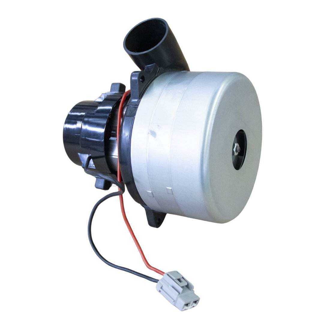 Vacuum motor for RT120 floor scrubber machines with wiring and connector