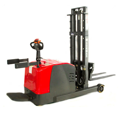 MRT4400-3M-19 Moving Mast Reach Truck, 4400 lbs Load Capacity, 118" Lifting Height, Electromagnetic Brake