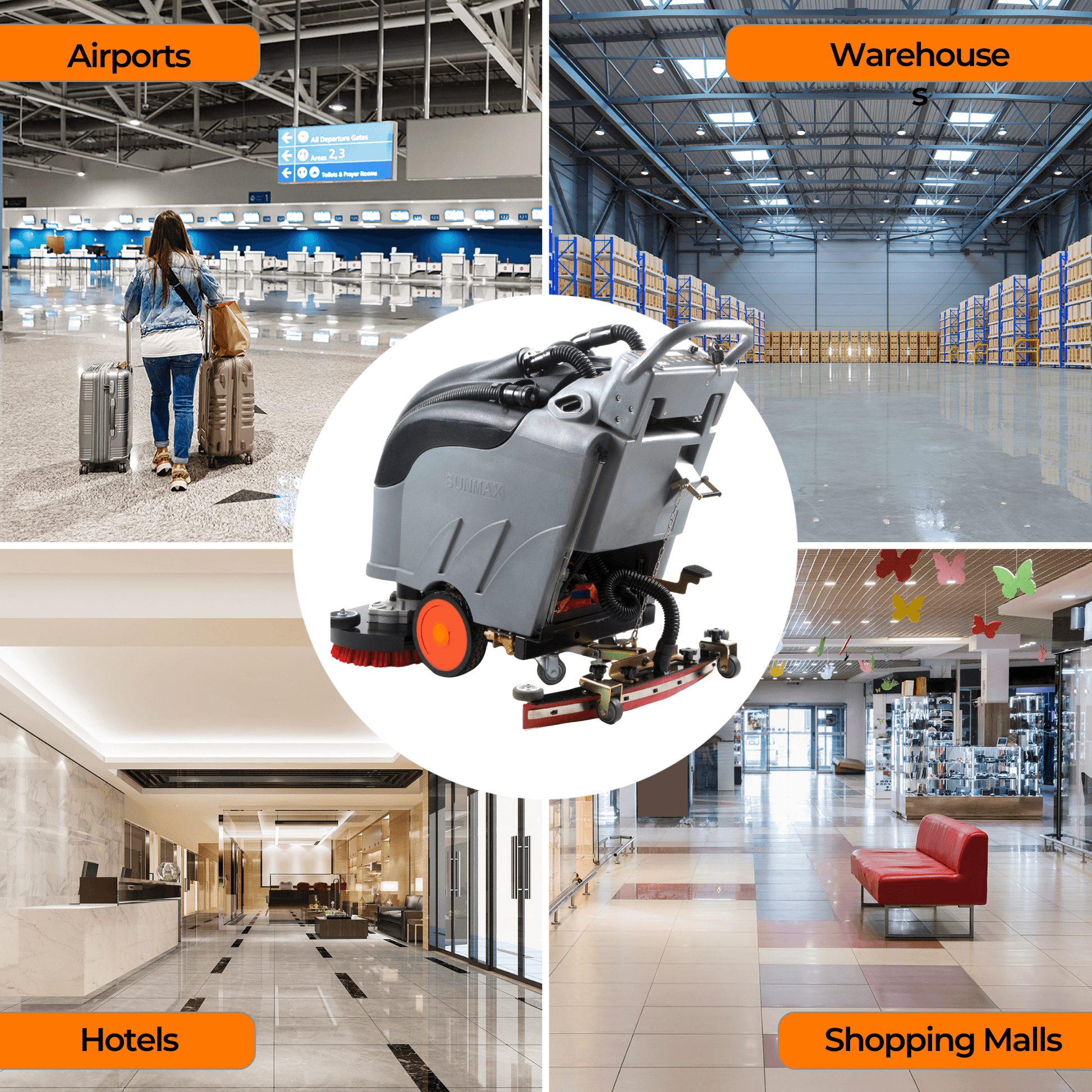 RT50DW Self-Propelled Floor Scrubber
