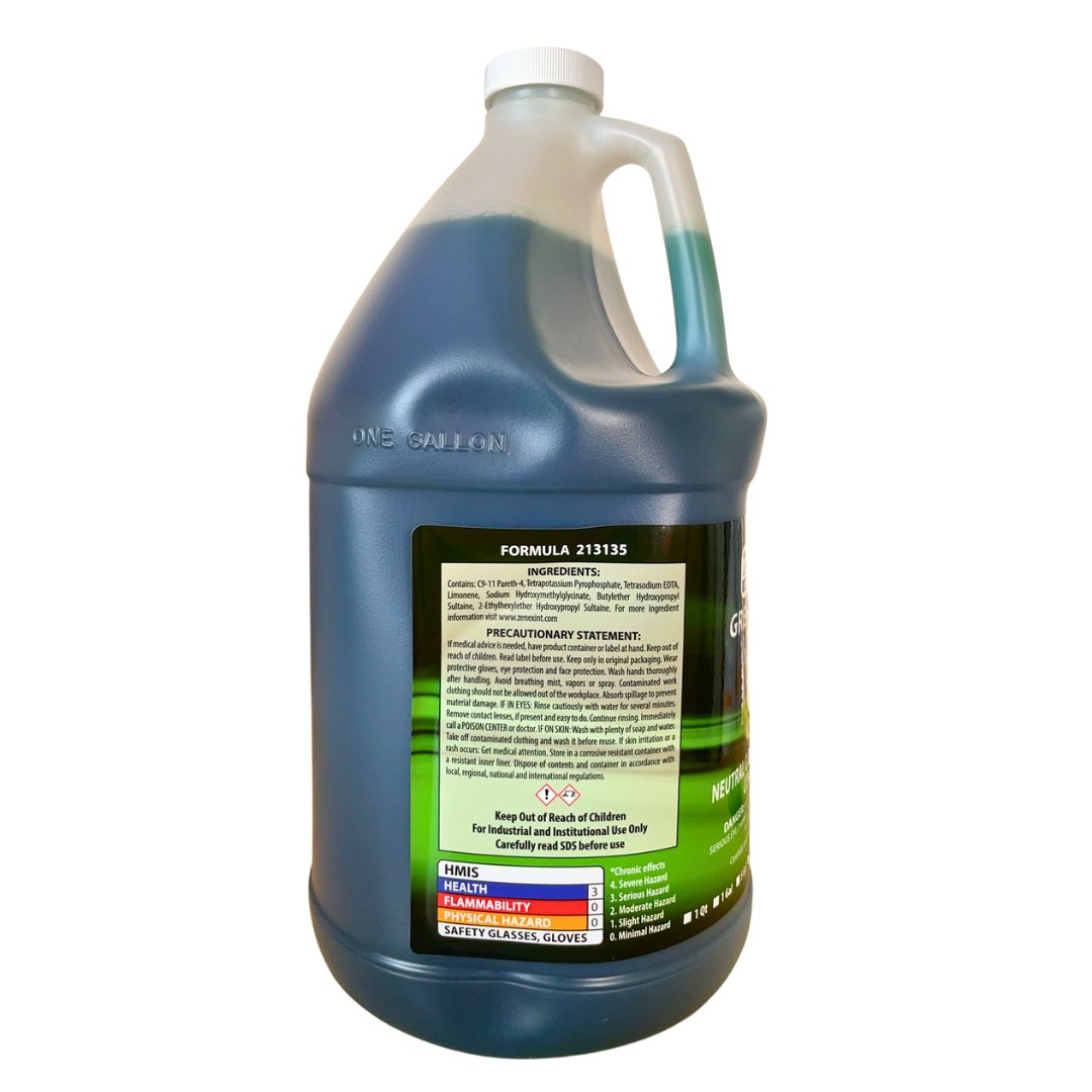 GREEN MONSTER Neutral Cleaner & Degreaser Concentrate for Commercial and Industrial Floor Scrubber Machines - SUNMAXZenexCleaners & Degreaser