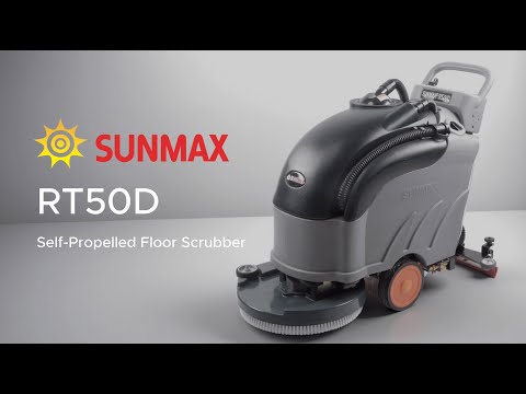 RT50D Self Propelled Floor Scrubber - 22" Width, 36,000 sqft/h Dryer, 22" Cleaning Width, 36,000 sqft/h