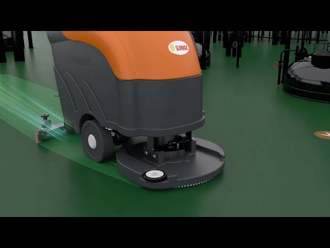 RT50 Battery Powered Walk-Behind Floor Scrubber