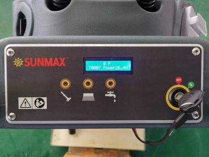 RT50 Battery Powered Walk - Behind Floor Scrubber, 22" Brush Cleaning Path, 30000 Sqft/h Efficiency - SUNMAXSUNMAXCleaning Machine