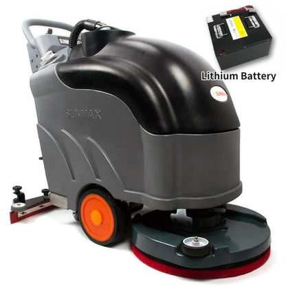 RT50D+ Self - Propelled Battery Powered Floor Scrubber, 22" Brush Cleaning Path, Lithium Battery - SUNMAXSUNMAXCleaning Machine